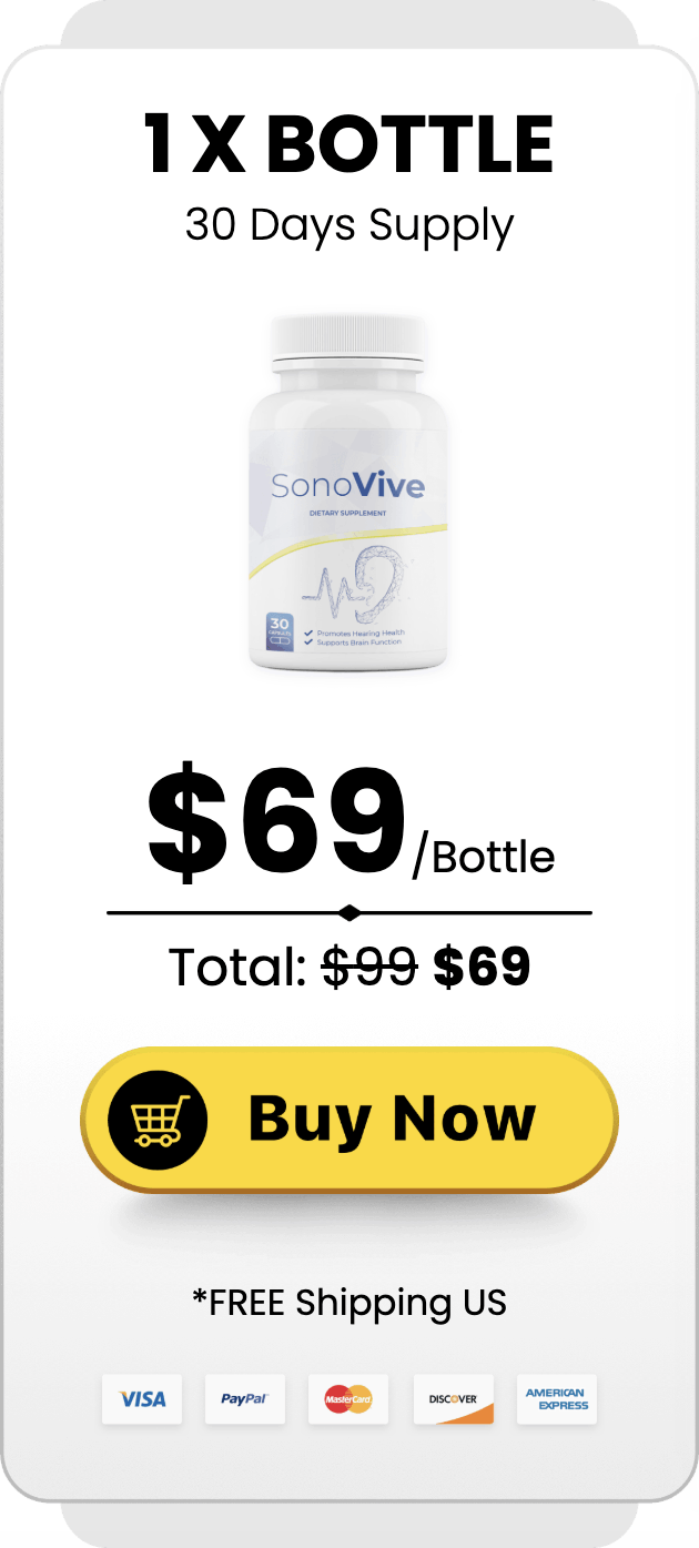SonoVive 30 day supply package