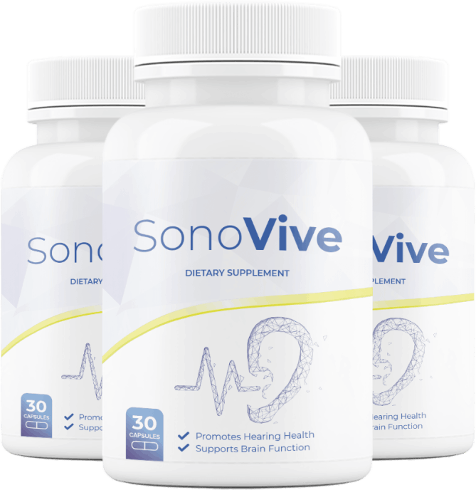 SonoVive dropper supplement bottle